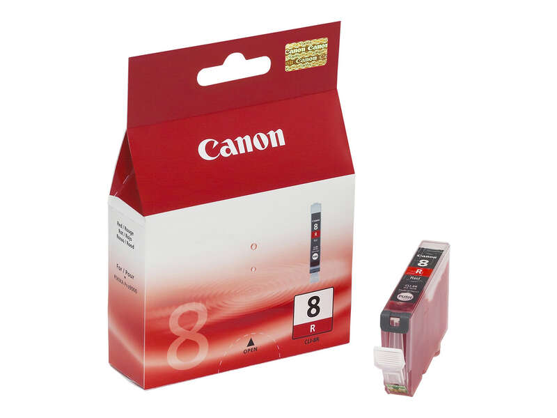 CARTUCHO ORIGINAL Canon CLI8 Rojo Cartucho de Tinta Original - 0626B001