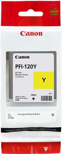 CARTUCHO ORIGINAL Canon PFI120 Amarillo Cartucho de Tinta Original - 2888C001