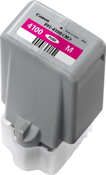 CARTUCHO ORIGINAL Canon PFI4100 Magenta Cartucho de Tinta Original - PFI4100M/6779C001