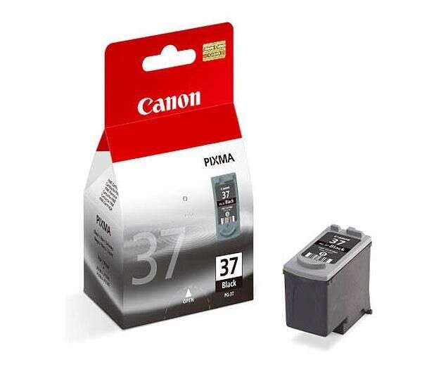 CARTUCHO ORIGINAL Canon PG37 Negro Cartucho de Tinta Original - 2145B001