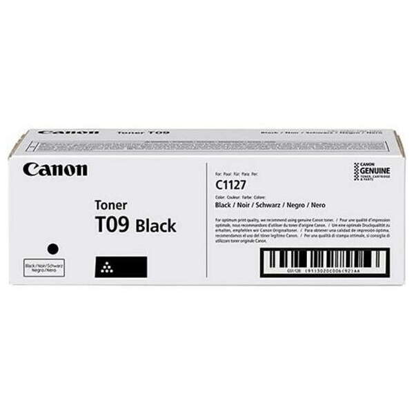 CARTUCHO ORIGINAL Canon T09 Negro Cartucho de Toner Original - 3020C006