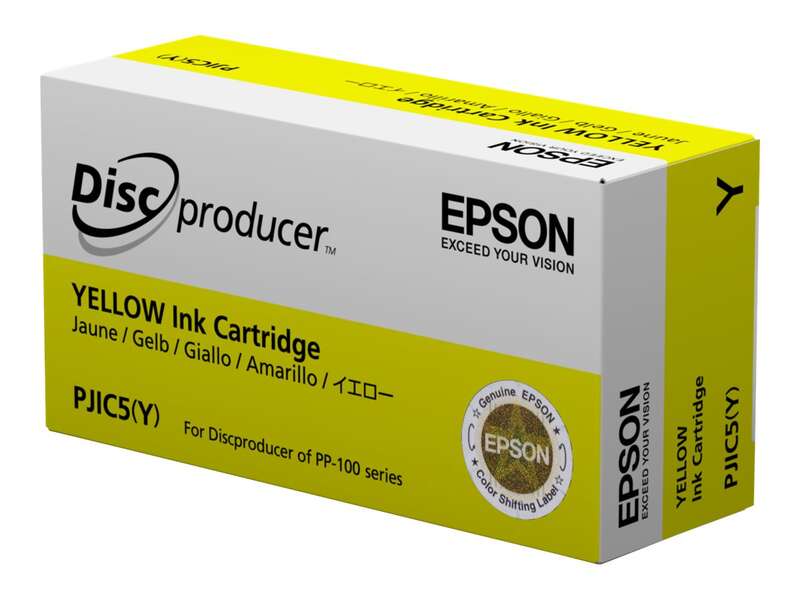 CARTUCHO ORIGINAL Epson PJIC5/PJIC7 Amarillo Cartucho de Tinta Original - C13S020692/C13S020451