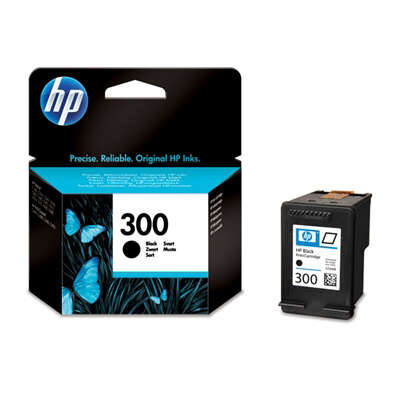 CARTUCHO ORIGINAL HP 300/901 Negro Cartucho de Tinta Original - CC640EE/CC653AE
