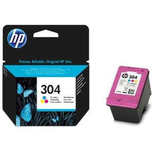 CARTUCHO ORIGINAL HP 304 Color Cartucho de Tinta Original - N9K05AE
