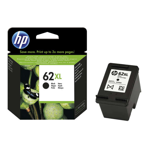 CARTUCHO ORIGINAL HP 62XL Negro Cartucho de Tinta Original - C2P05AE