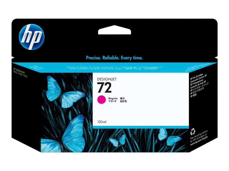 CARTUCHO ORIGINAL HP 72 Magenta Cartucho de Tinta Original - C9372A