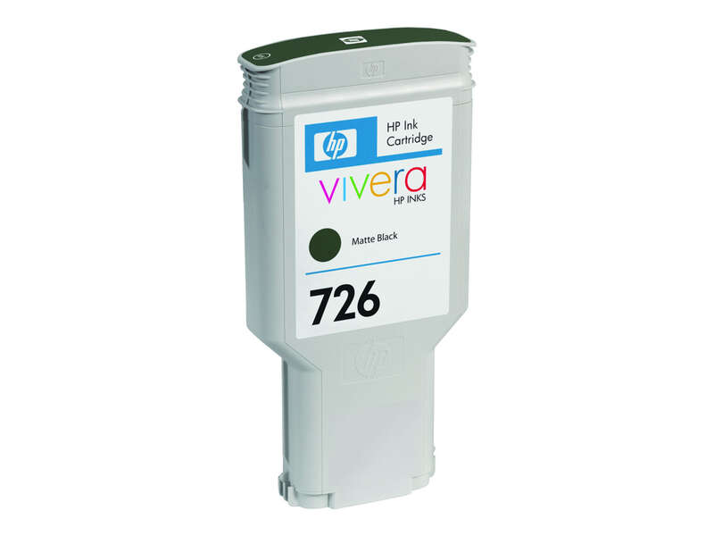 CARTUCHO ORIGINAL HP 726 Negro Mate Cartucho de Tinta Original - CH575A
