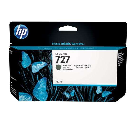 CARTUCHO ORIGINAL HP 727 Negro Mate Cartucho de Tinta Original - B3P22A
