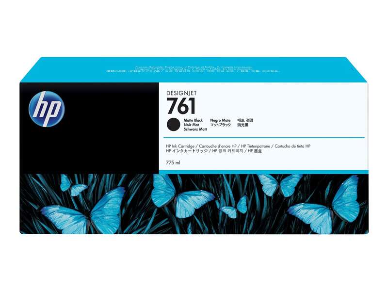 CARTUCHO ORIGINAL HP 761 Negro Mate Cartucho de Tinta Original - CM997A