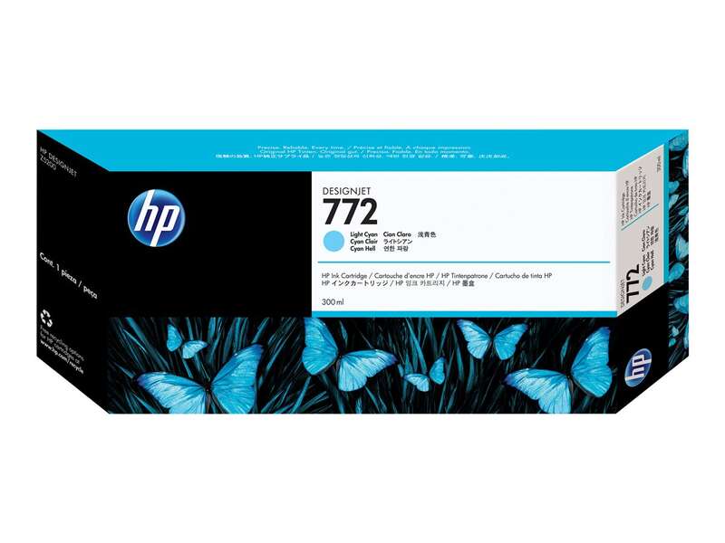 CARTUCHO ORIGINAL HP 772 Cyan Light Cartucho de Tinta Original - CN632A