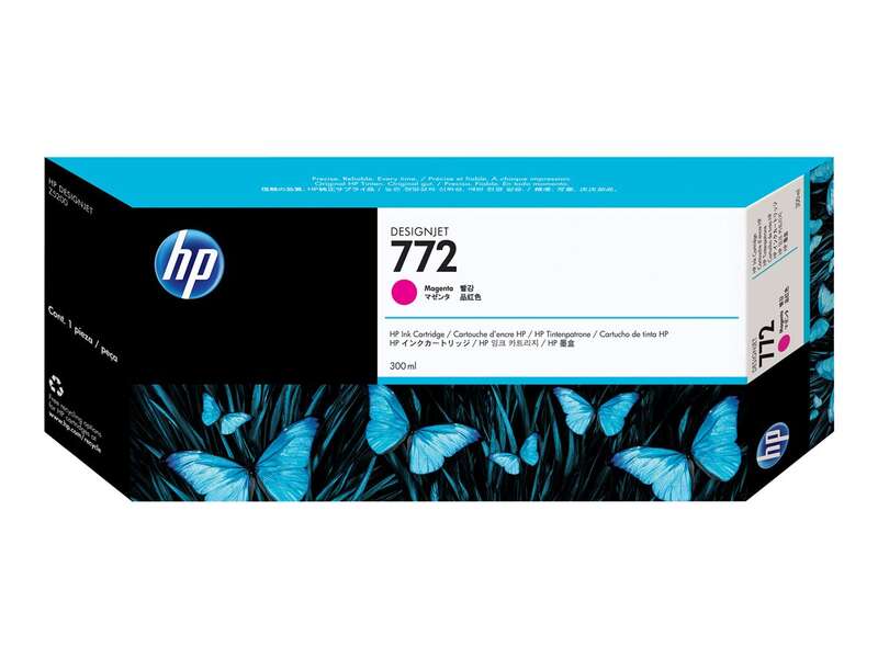 CARTUCHO ORIGINAL HP 772 Magenta Cartucho de Tinta Original - CN629A