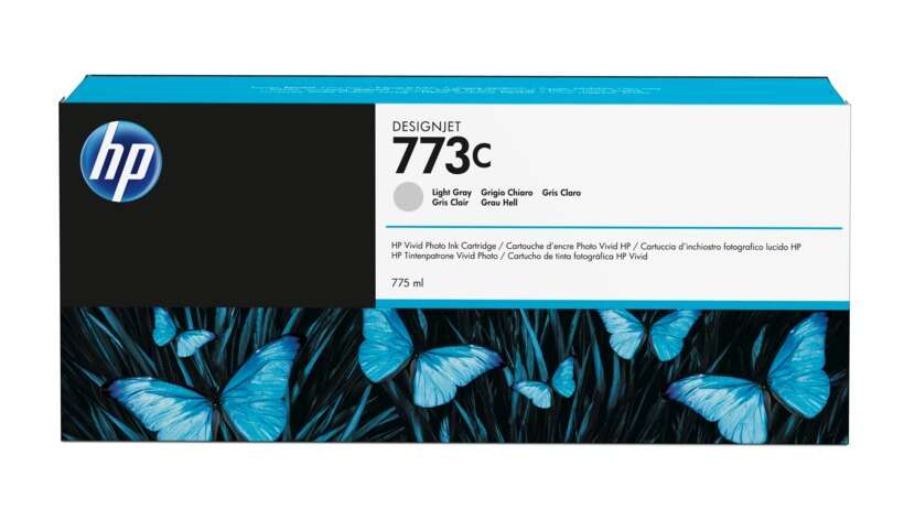 CARTUCHO ORIGINAL HP 773C Gris Light Cartucho de Tinta Original - C1Q44A
