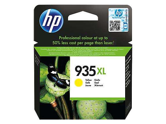 CARTUCHO ORIGINAL HP 935XL Amarillo Cartucho de Tinta Original - C2P26AE