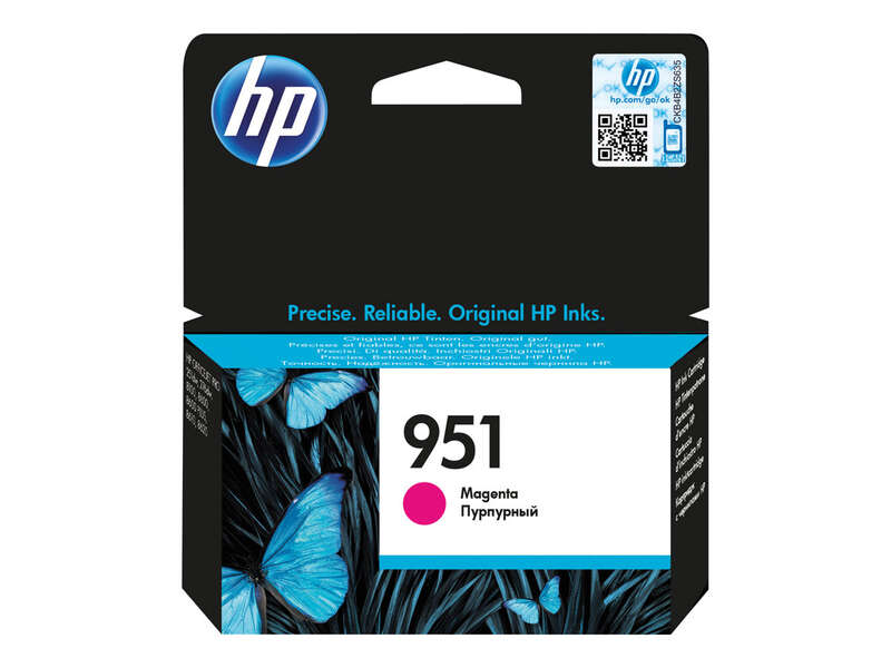 CARTUCHO ORIGINAL HP 951 Magenta Cartucho de Tinta Original - CN051AE