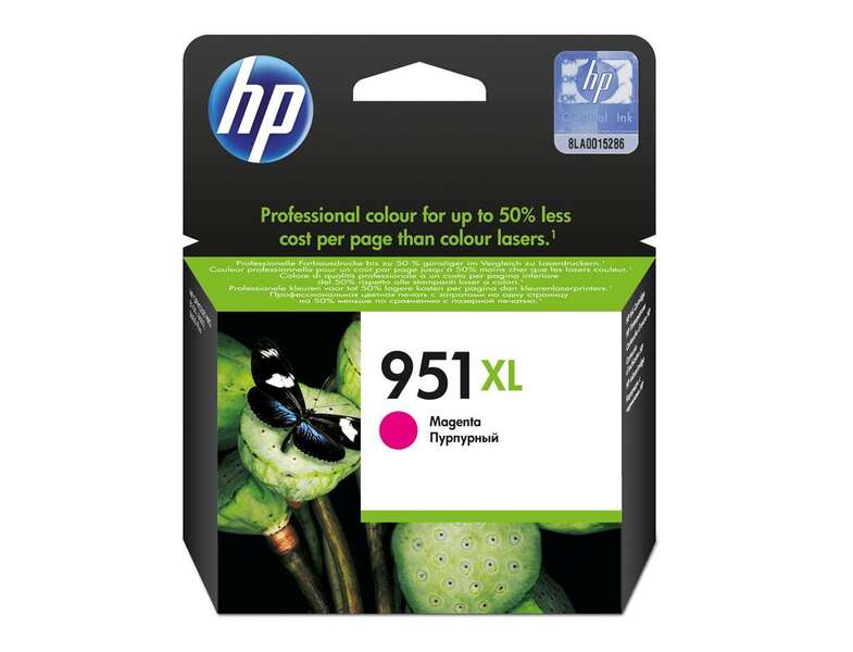CARTUCHO ORIGINAL HP 951XL Magenta Cartucho de Tinta Original - CN047AE
