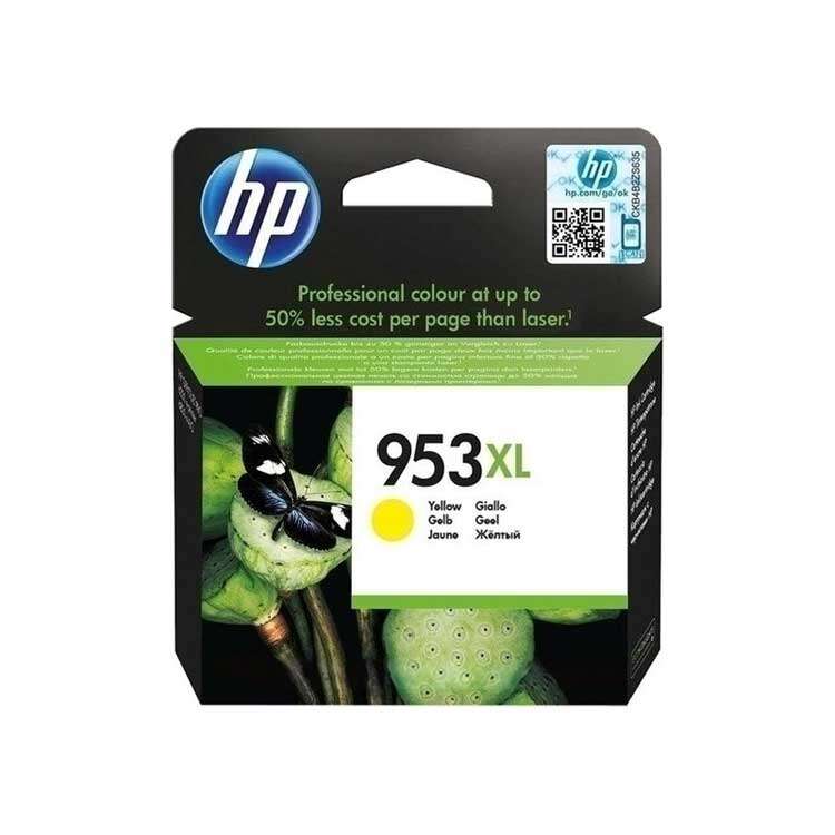 CARTUCHO ORIGINAL HP 953XL Amarillo Cartucho de Tinta Original - F6U18AE