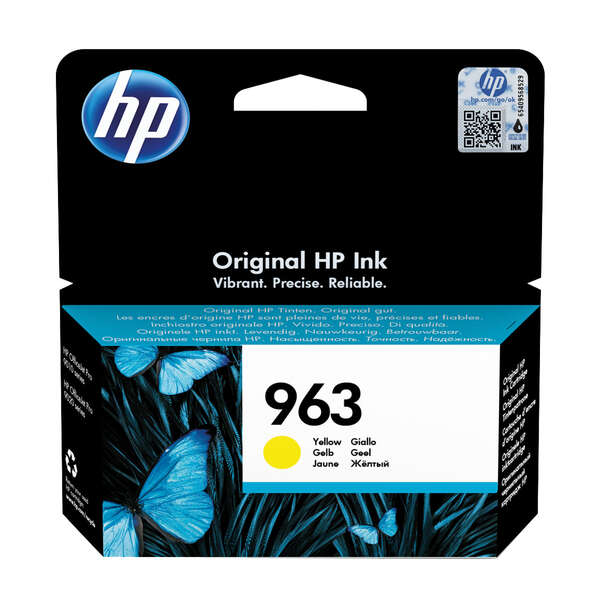 CARTUCHO ORIGINAL HP 963 Amarillo Cartucho de Tinta Original - 3JA25AE