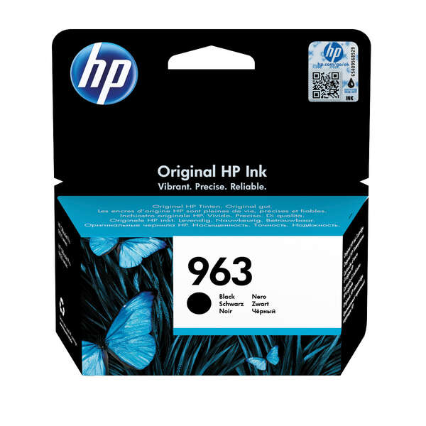 CARTUCHO ORIGINAL HP 963 Negro Cartucho de Tinta Original - 3JA26AE
