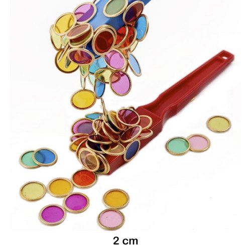 CHIPS METALICAS PARA CONTAR TRANSLUCIDOS REF: 232-50409