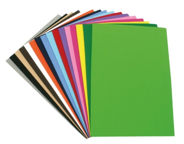 GOMA EVA EN LAMINA DE 20X30CM BOLSA DE 10 LAMINAS COLORES SURTIDOS REF.653