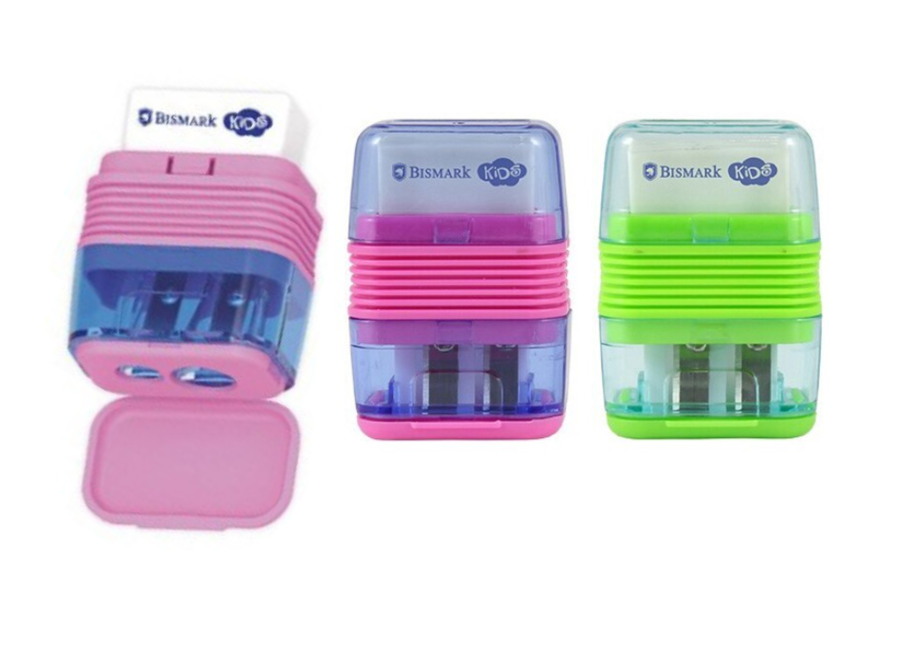 GOMA Y SACAPUNTAS DOBLE KIDS