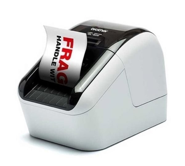 IMPRESORA DE ETIQUETAS TERMICA BROTHER QL-800 ANCHO ETIQUETAS 62MM / USB / IMPRESION NEGRO Y ROJO