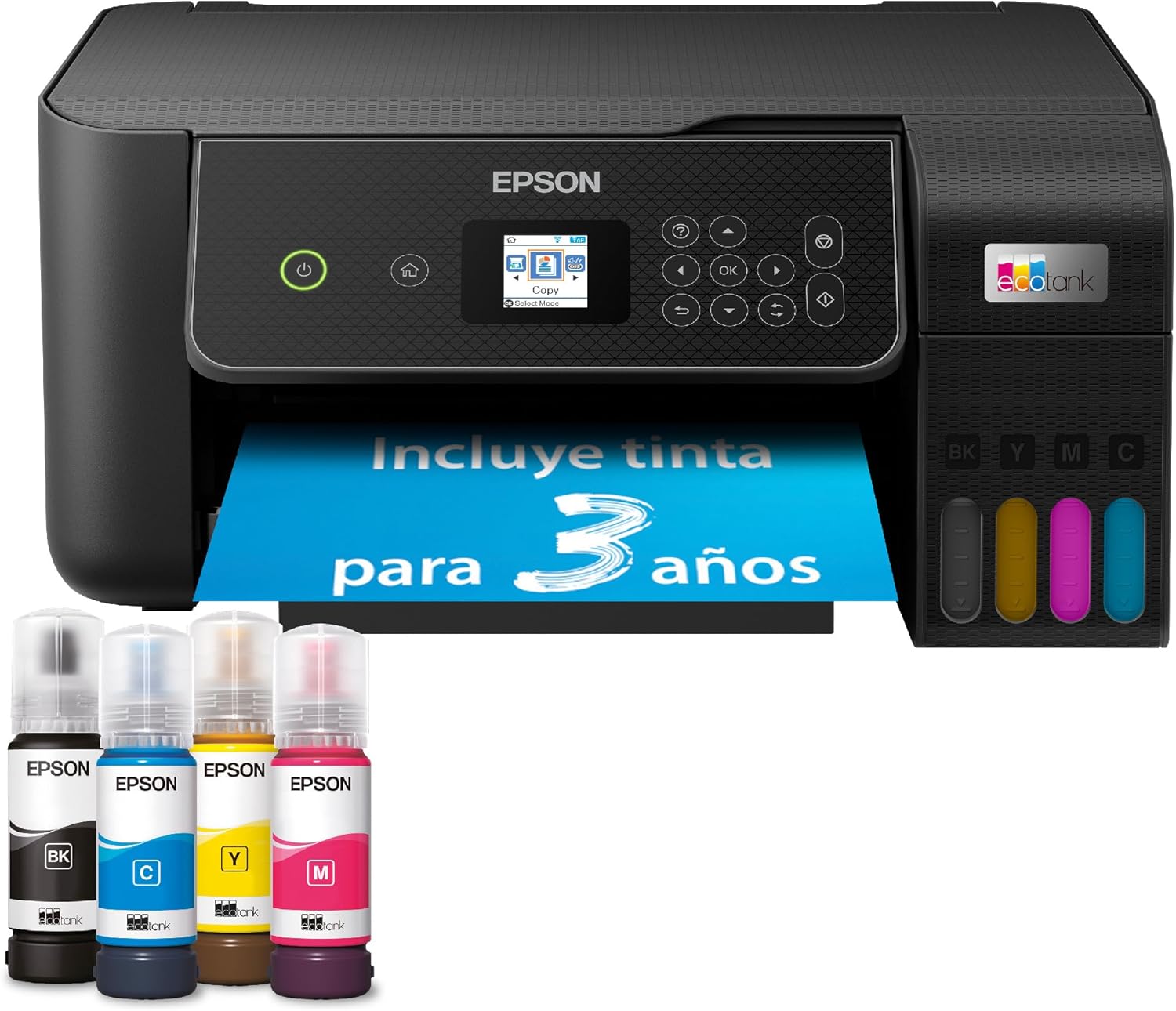 IMPRESORA EPSON ECOTANK ET-2870 ESPECIAL SUBLIMACION FORMATO A4