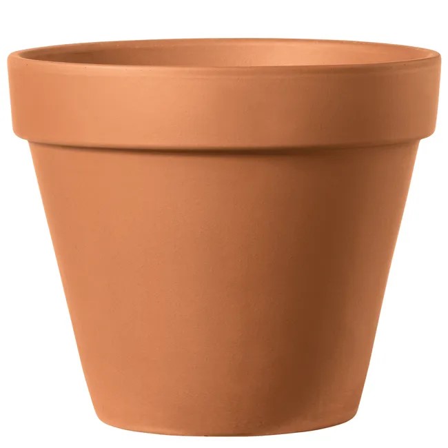 MACETA CONICA ARCILLA DE 7X6CM PARA DECORAR