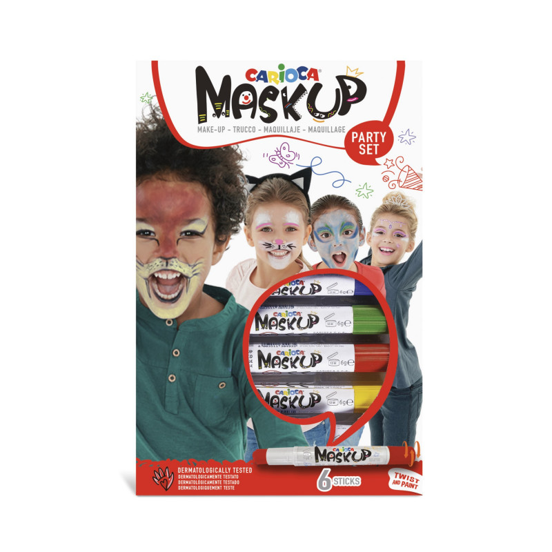 PACK ***6 COLORES BASICOS*** DE MAQUILLAJE CARIOCA