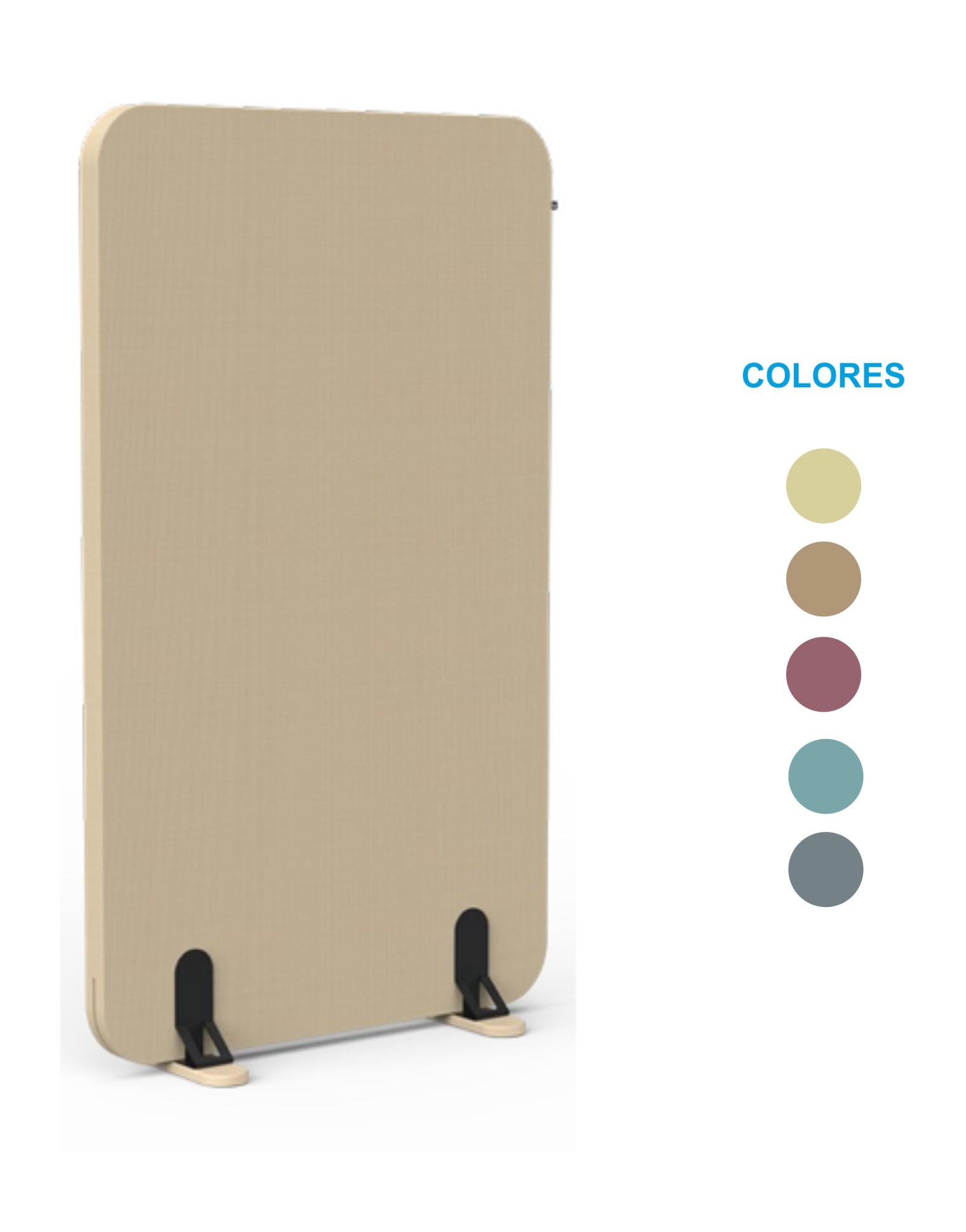 PANEL ACUSTICO DE 100X160CM