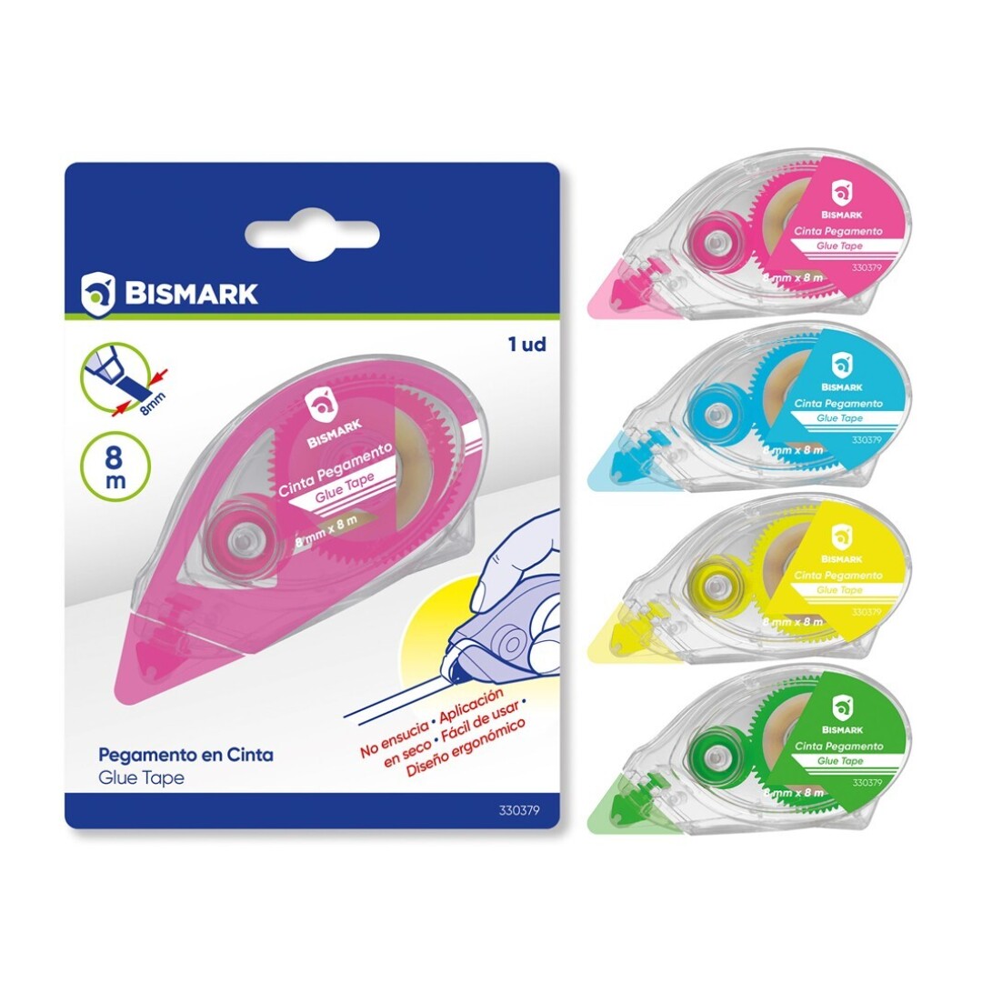 PEGAMENTO ROLLER CLEOPATRE/BISMARK PERMANENTE 8MMX8 METROS