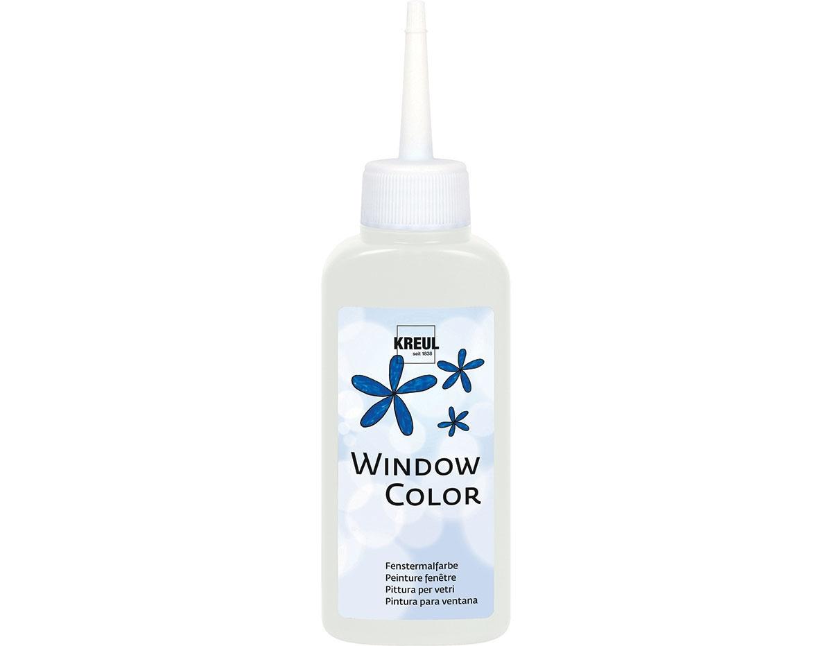 PINTURA VIDRIO WINDOW PARA DECORAR Y CREAR FIGURAS 3D ***BLANCO*** 80ML