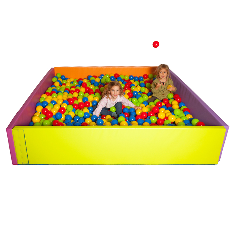 PISCINA DE BOLAS PLEGABLE PSICOMOTRICIDAD 120X120X40X5 CM REF 104A