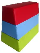 PLINTON DE TRES SEGMENTOS PSICOMOTRICIDAD 100X60X90 CM REF 108