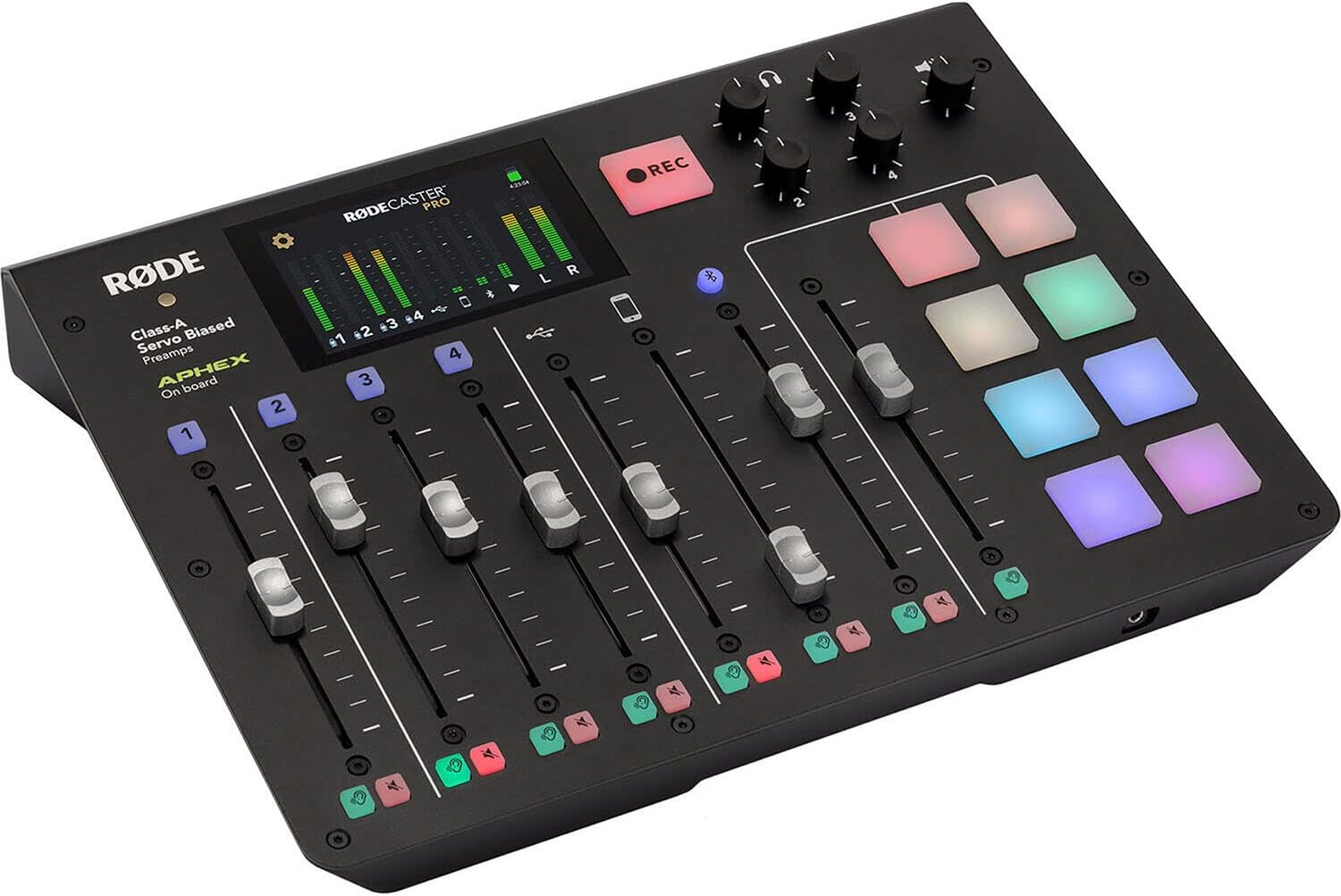 PODCAST RODE RODECASTER PRO MESA MEZCLAS DE 4 CANALES