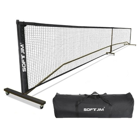RED PICKLEBALL 670X92CM CON ESTRUCTURA METALICA Y BOLSA DE TRANSPORTE ***CON RUEDAS***