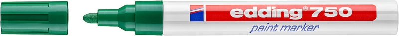 ROTULADOR EDDING 750 COLOR VERDE PUNTA 2-4MM REF: 750-4