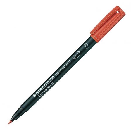 ROTULADOR LUMOCOLOR STAEDTLER 313-2 ROJO 0.4MM