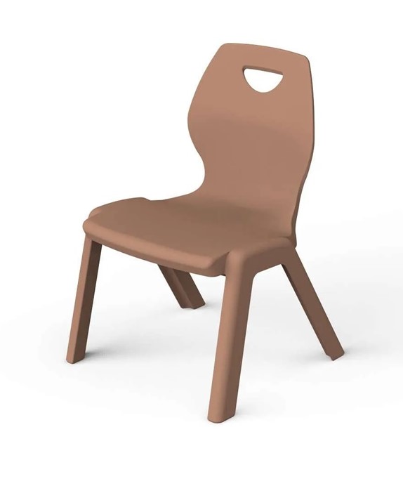 SILLA ESCOLAR INA "COLOR TERRACOTA" TALLA 5