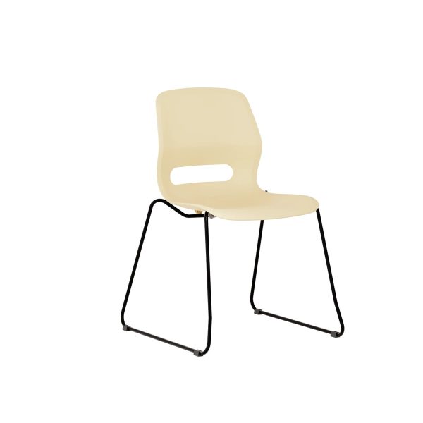 SILLA ESCOLAR JUN SLED "COLOR CREMA"