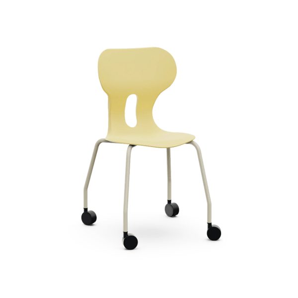 SILLA ESCOLAR LIA CASTOR***COLOR AMARILLO*** TALLA 4/5/6