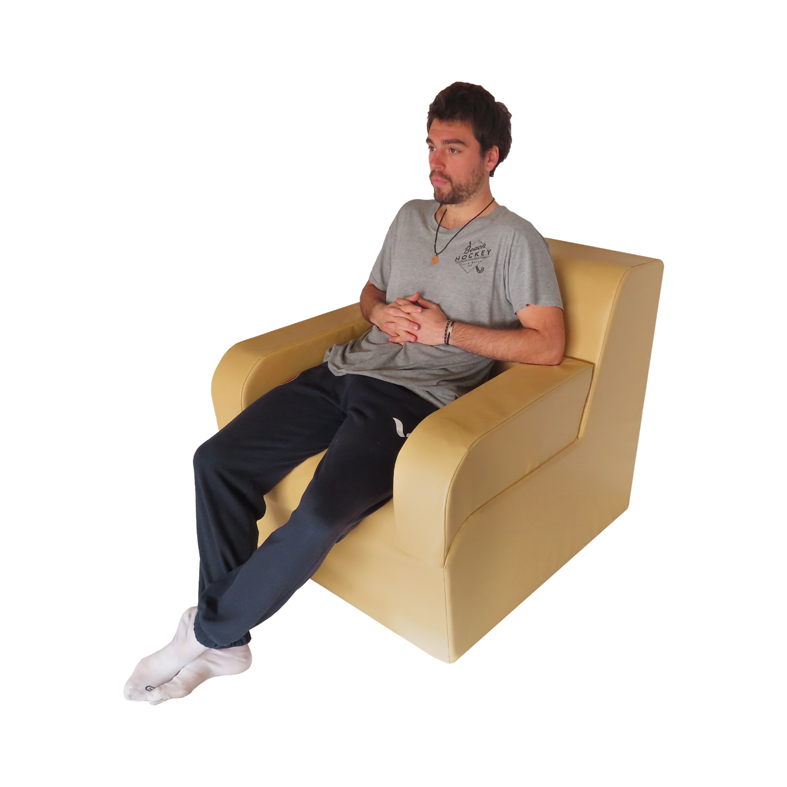 SILLÓN CON BRAZOS 85X90X80 CM REF 341A