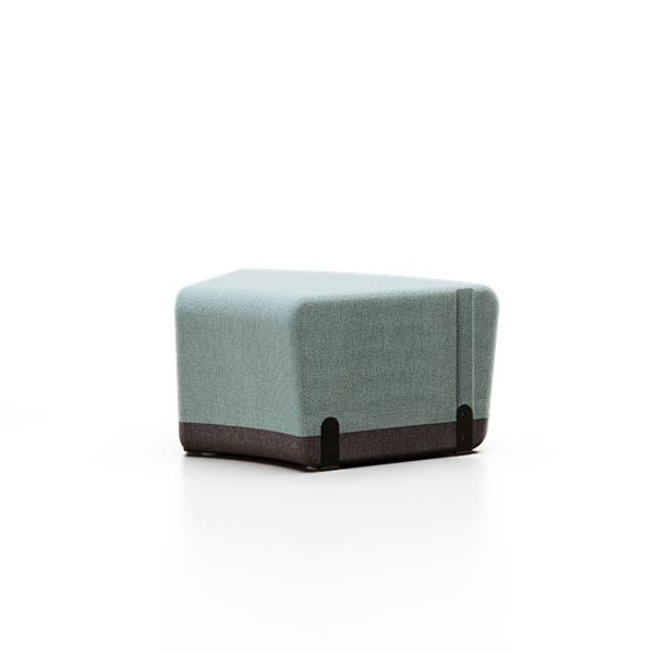 SOFA ESCOLAR KALIN CURVED "COLOR MENTA"