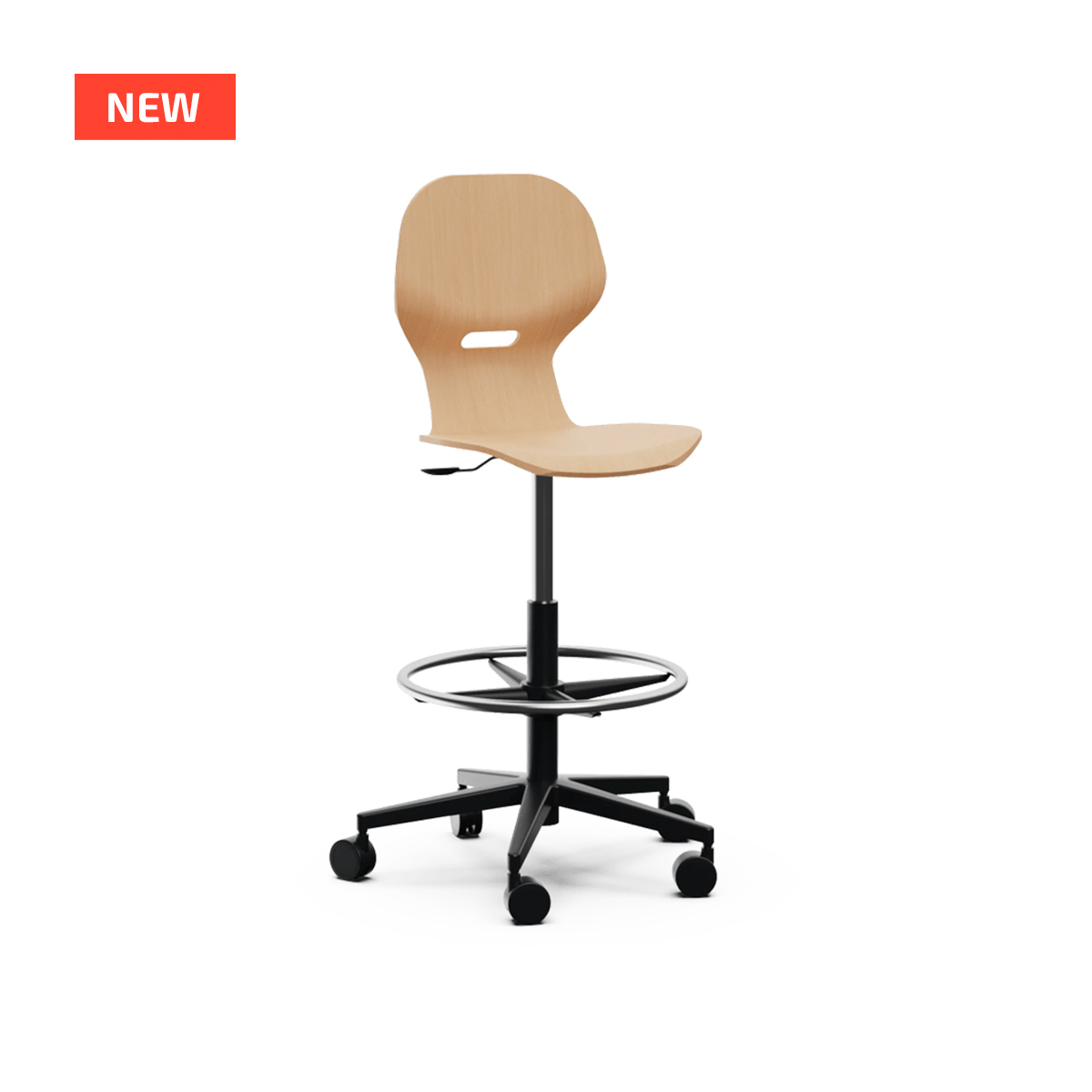 TABURETE ESCOLAR LIA WOOD STOOL