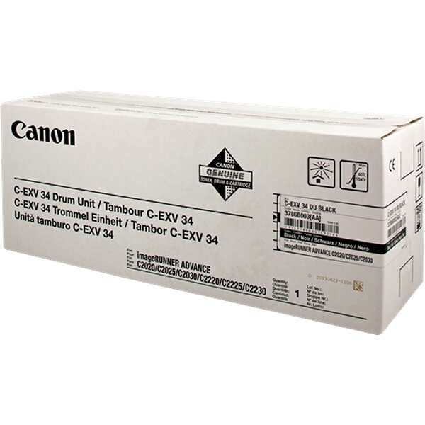TAMBOR DE IMAGEN Canon CEXV34 Negro Tambor de Imagen Original - 3786B003 (Drum)