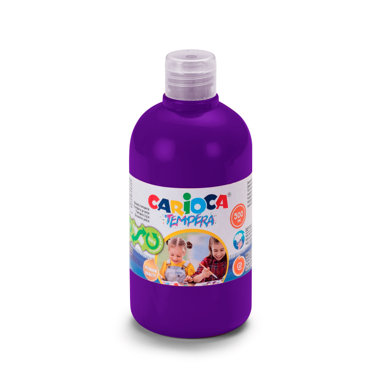 TEMPERA LIQUIDA ESCOLAR CARIOCA VIOLETA 500ML
