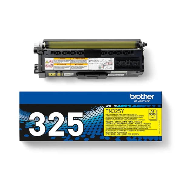 TONER ORIGINAL Brother TN325 Amarillo Cartucho de Toner Original - TN325Y