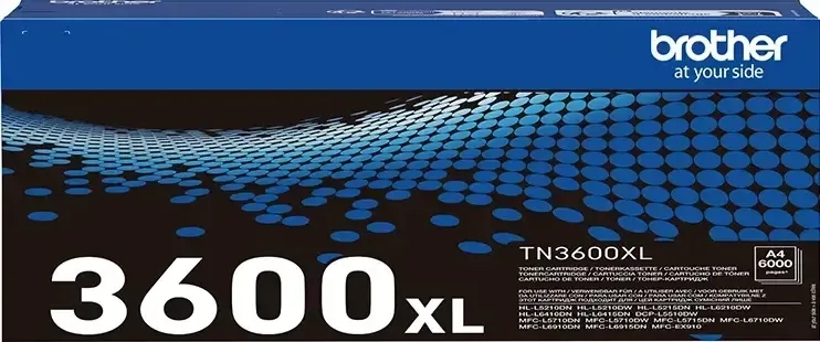 TONER ORIGINAL Brother TN3600XL Negro Cartucho de Toner Original - TN3600XL