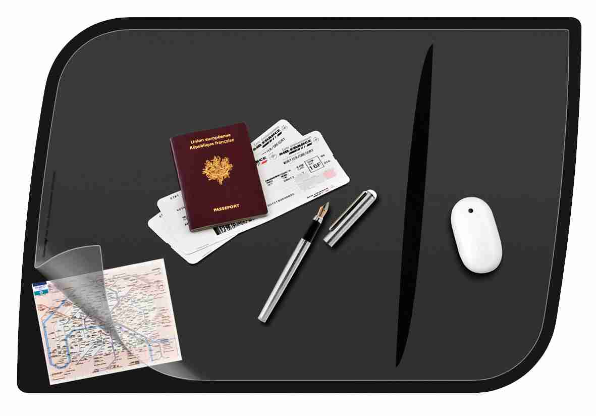 VADE UNICOLOR NEGRO DURABLE 530X400MM