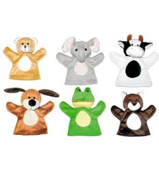 ****descatalogado**** MARIONETAS DE MANO  *** ANIMALES I - 6 PIEZAS  ***